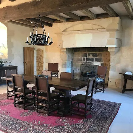Bed & Breakfast Chateau Manoir De Chandoiseau Les-Trois-Moutiers